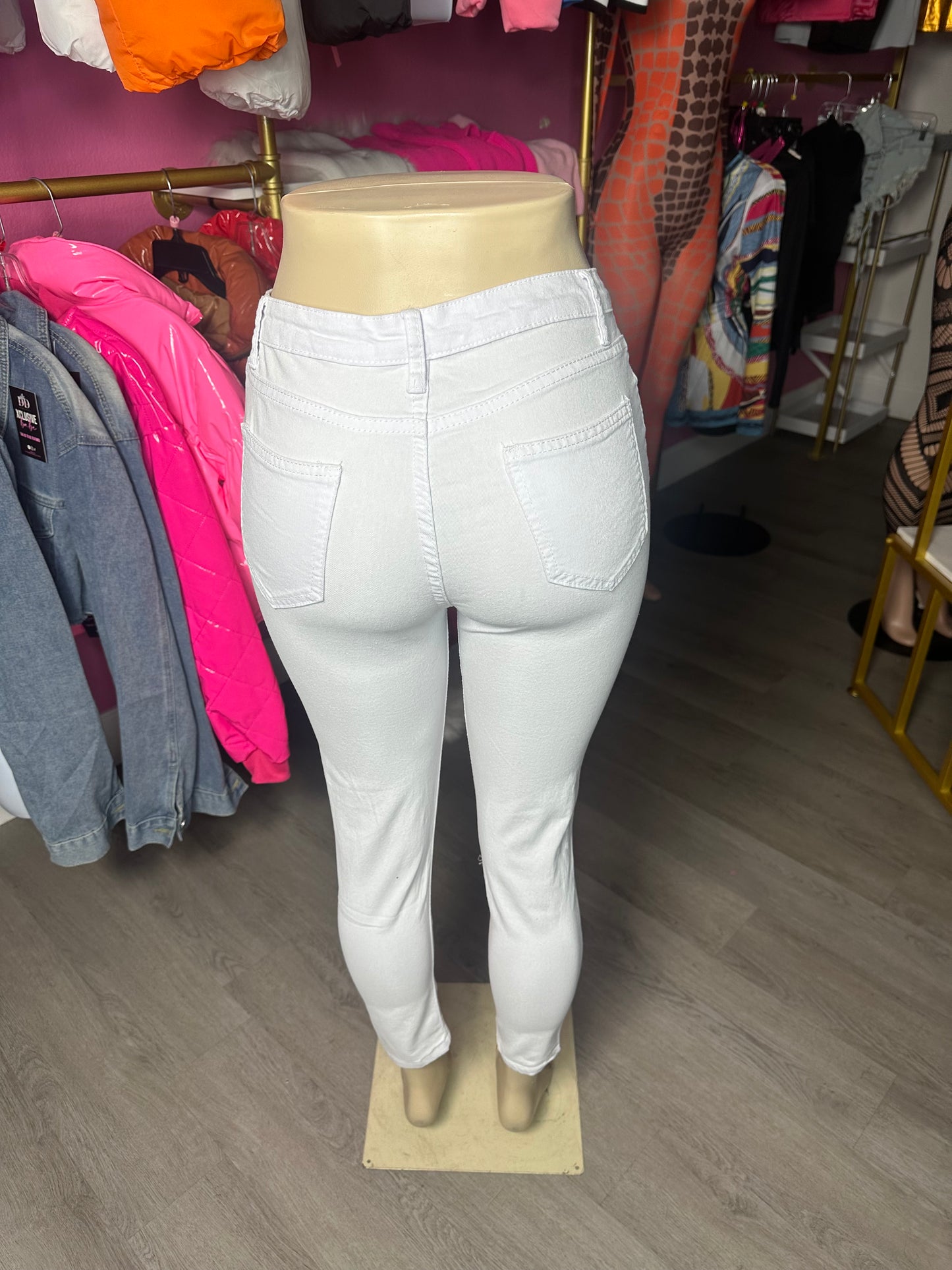 White Skinny Jeans