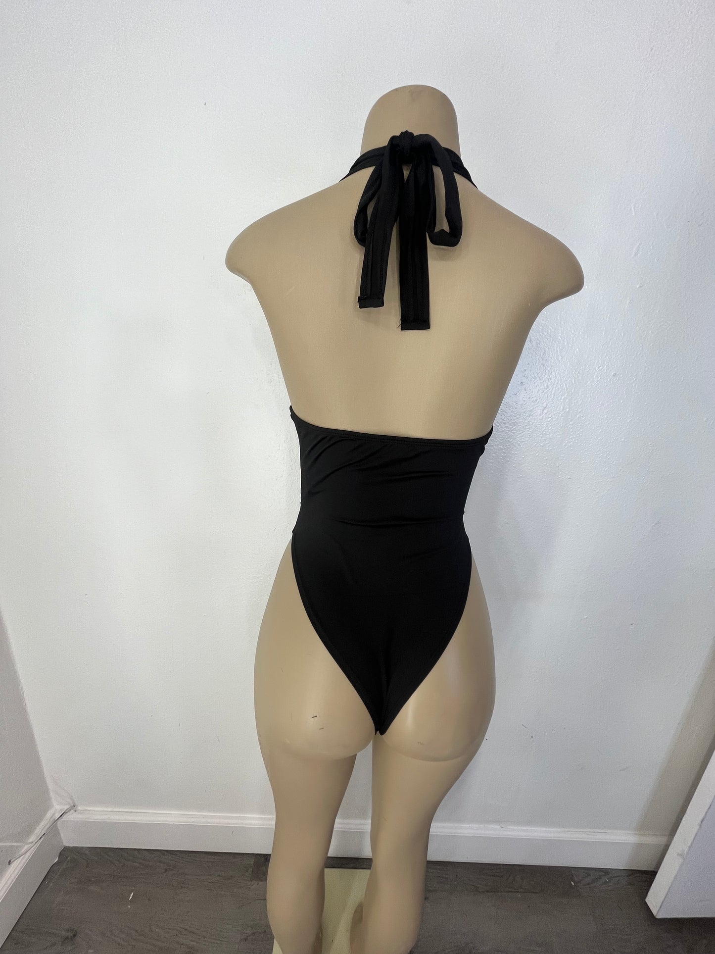 Black Onesie Swim Set