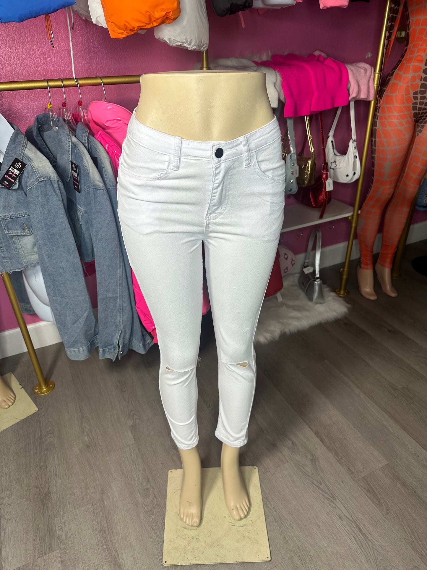 White Skinny Jeans