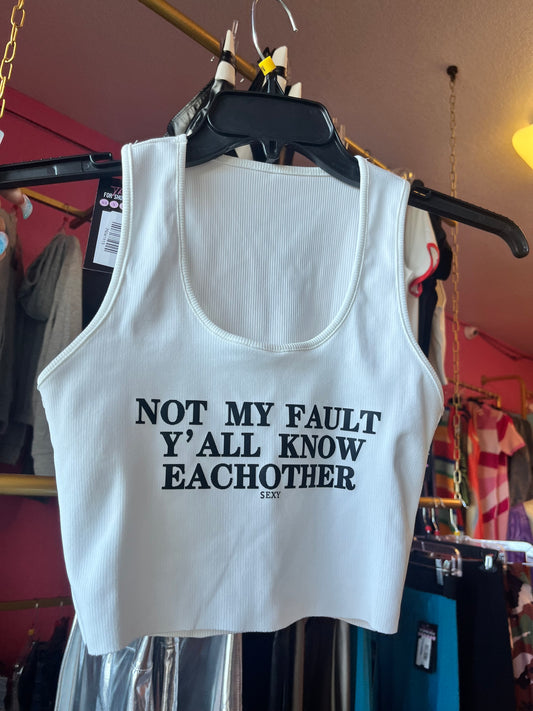 Not My Fault Top
