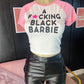 A fxcking black barbie top